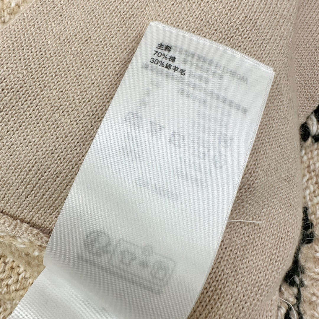 자카드 집업니트 (Jacquard zip-up knit)