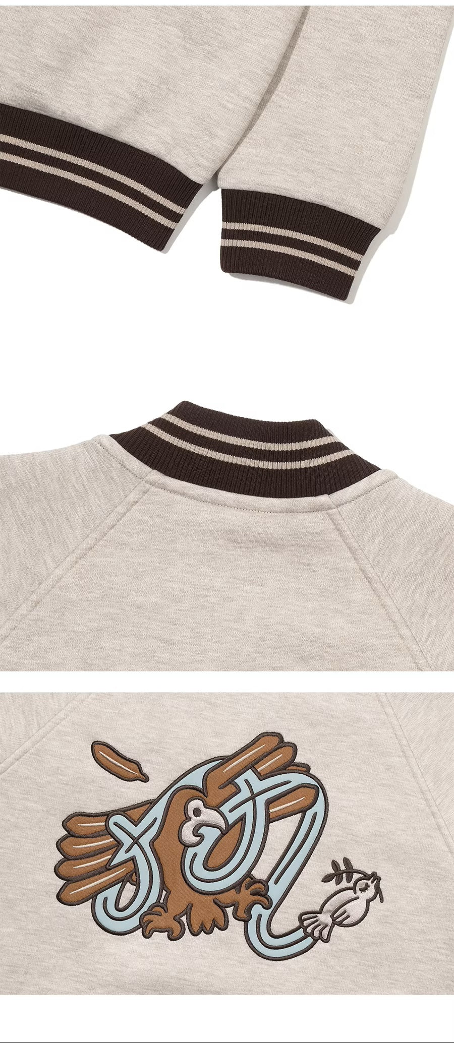 루즈야구점퍼 (Loose baseball jumper)