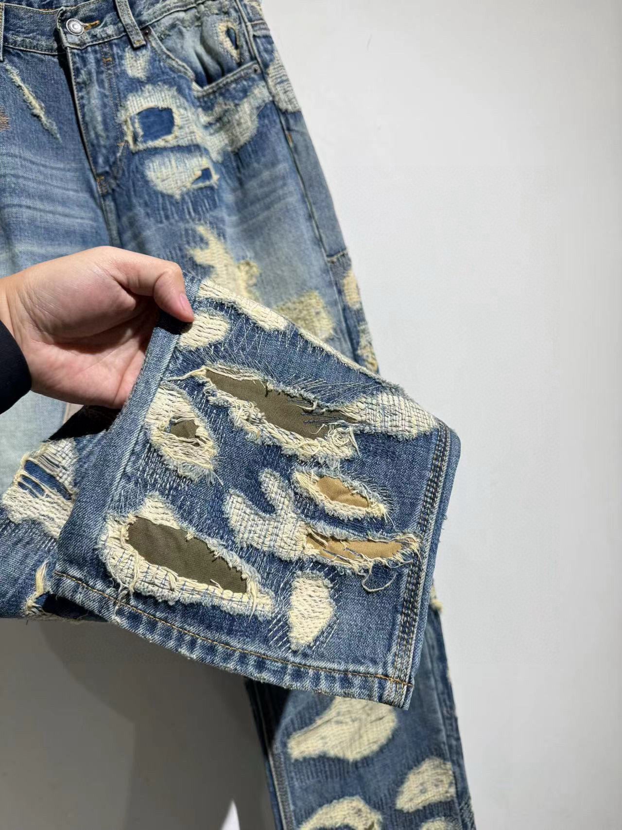 카운터 데님팬츠 (counter denim pants)