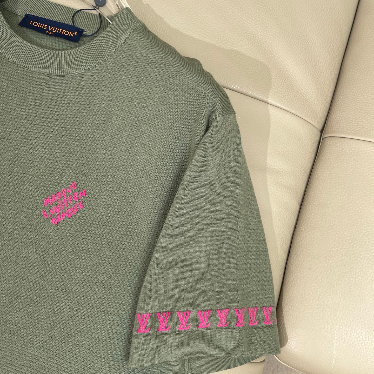 자카드 티셔츠 (jacquard t-shirt)