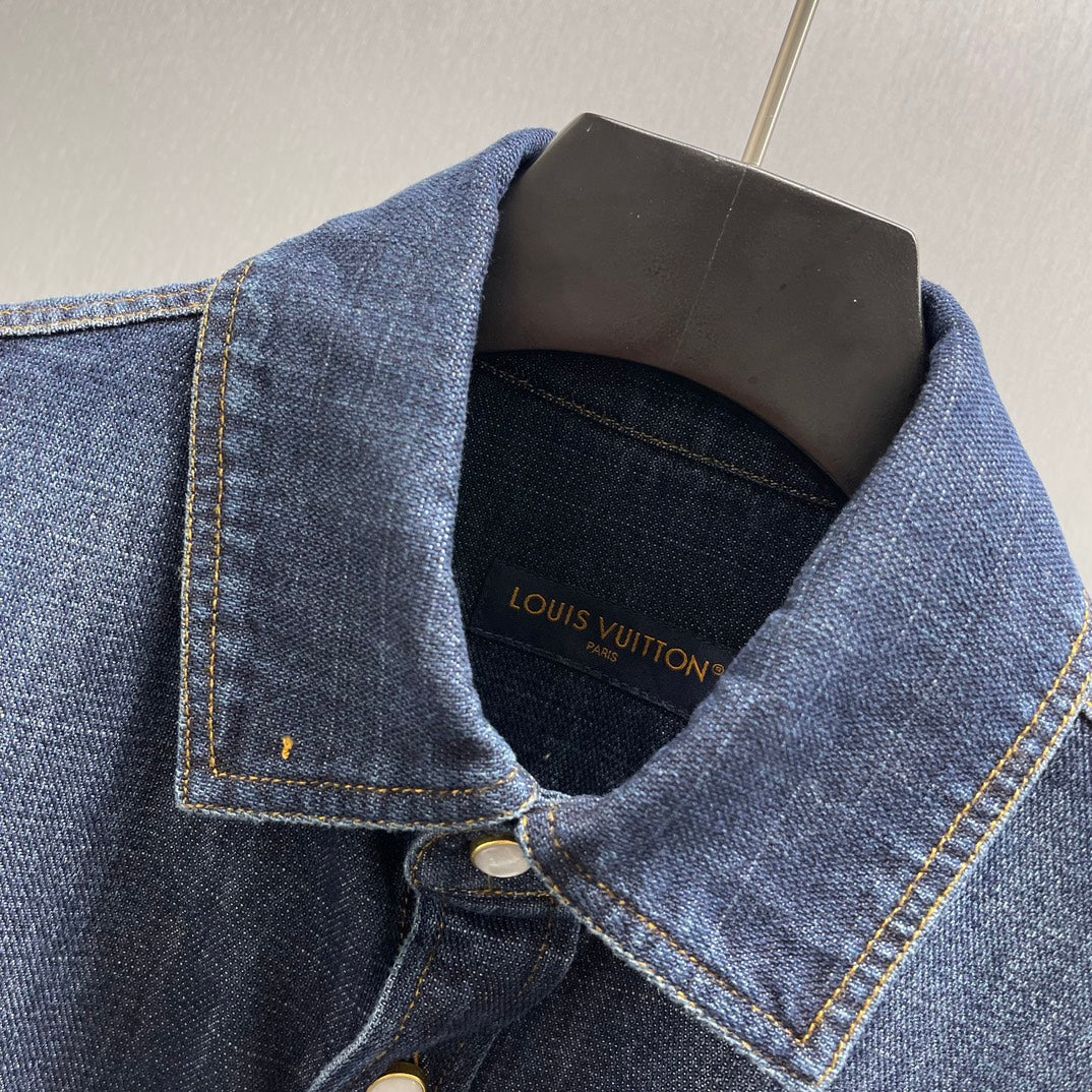 루 워시드 데님자켓 (Lou Washed Denim Jacket)