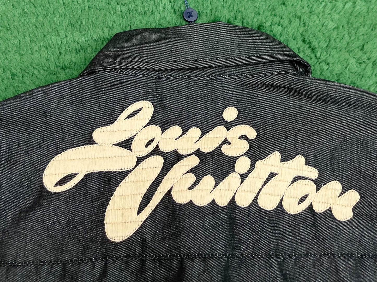 샴브레이 반팔셔츠 (Chambray short sleeve shirt)