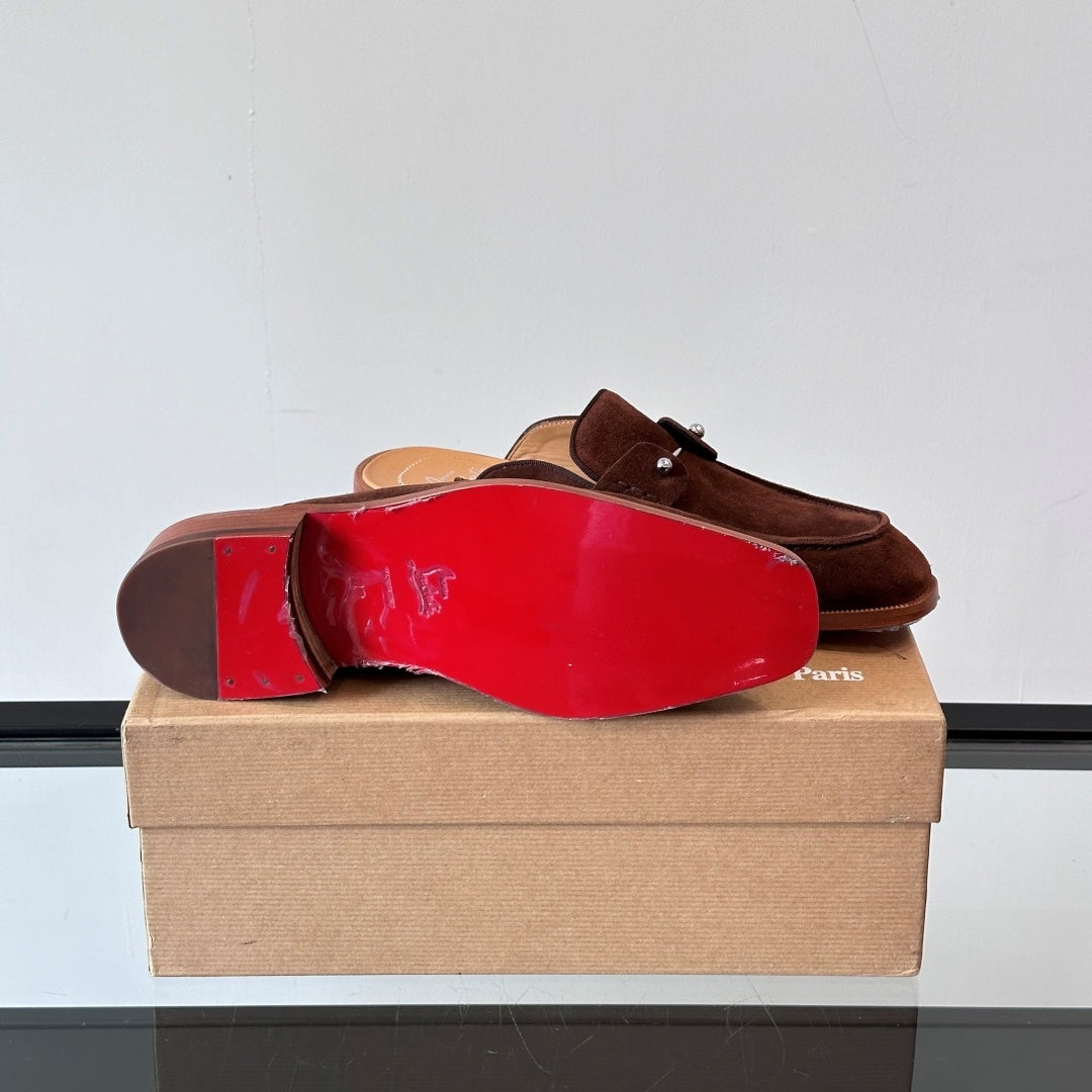 하프 슬립 샌들 (half slip sandals)