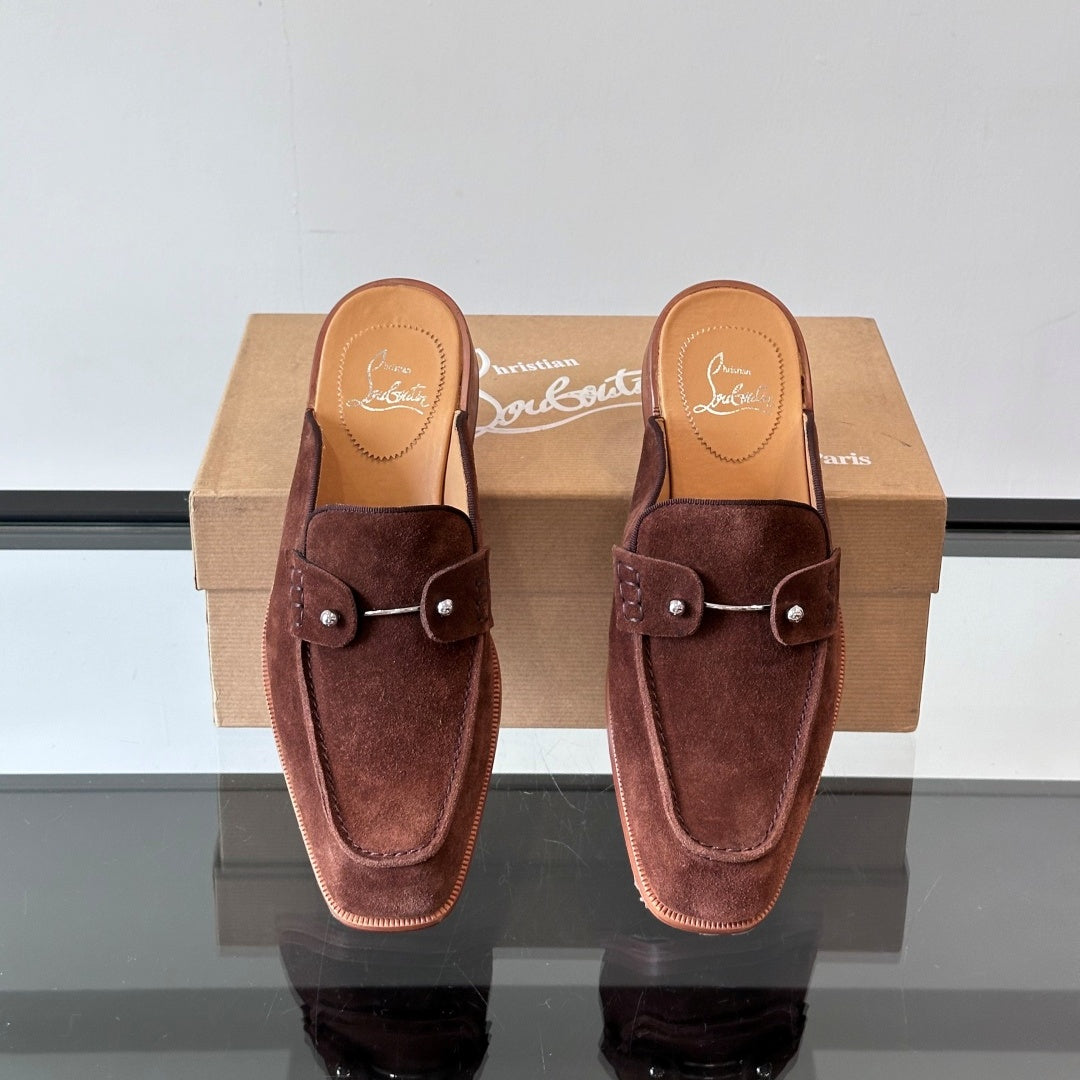 하프 슬립 샌들 (half slip sandals)