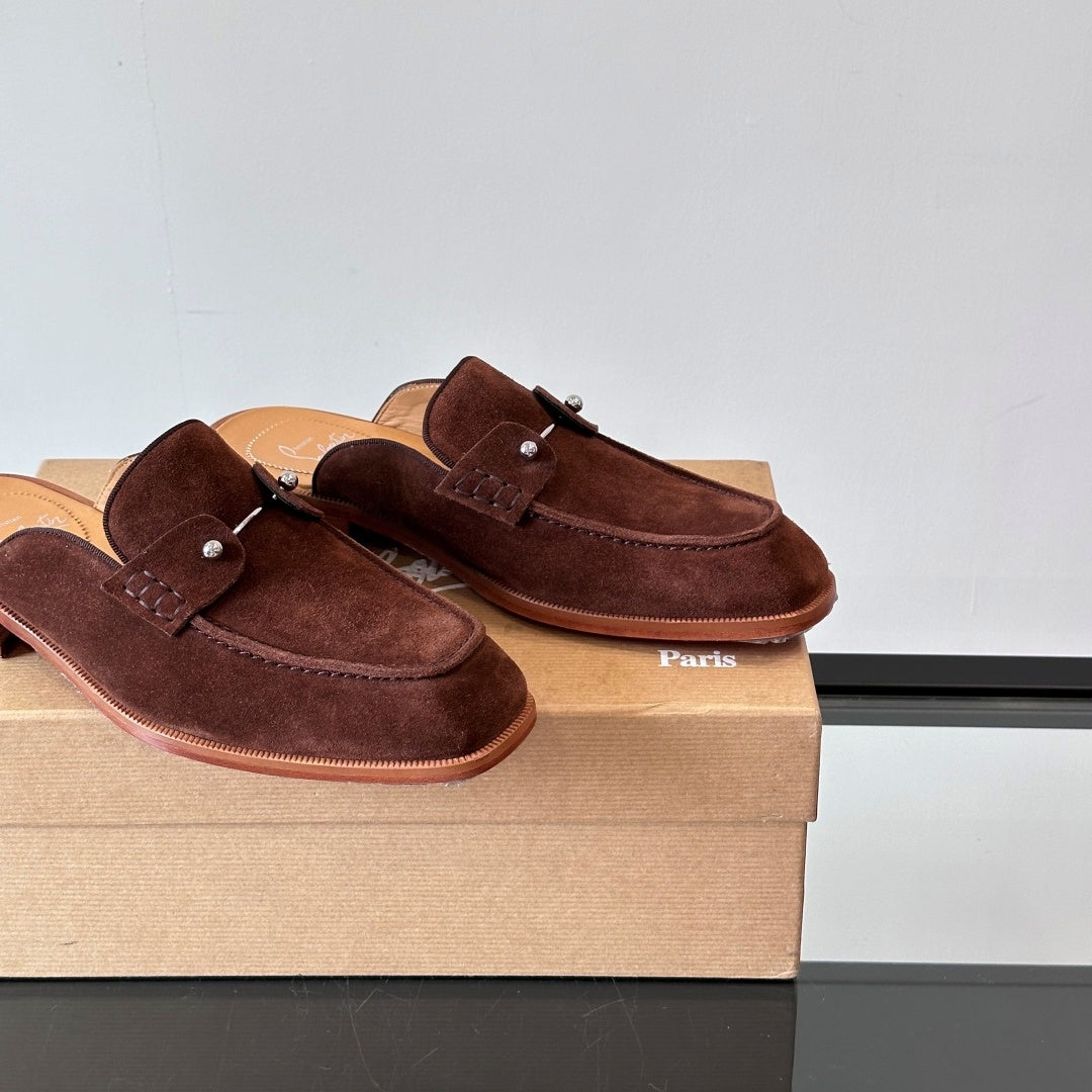 하프 슬립 샌들 (half slip sandals)