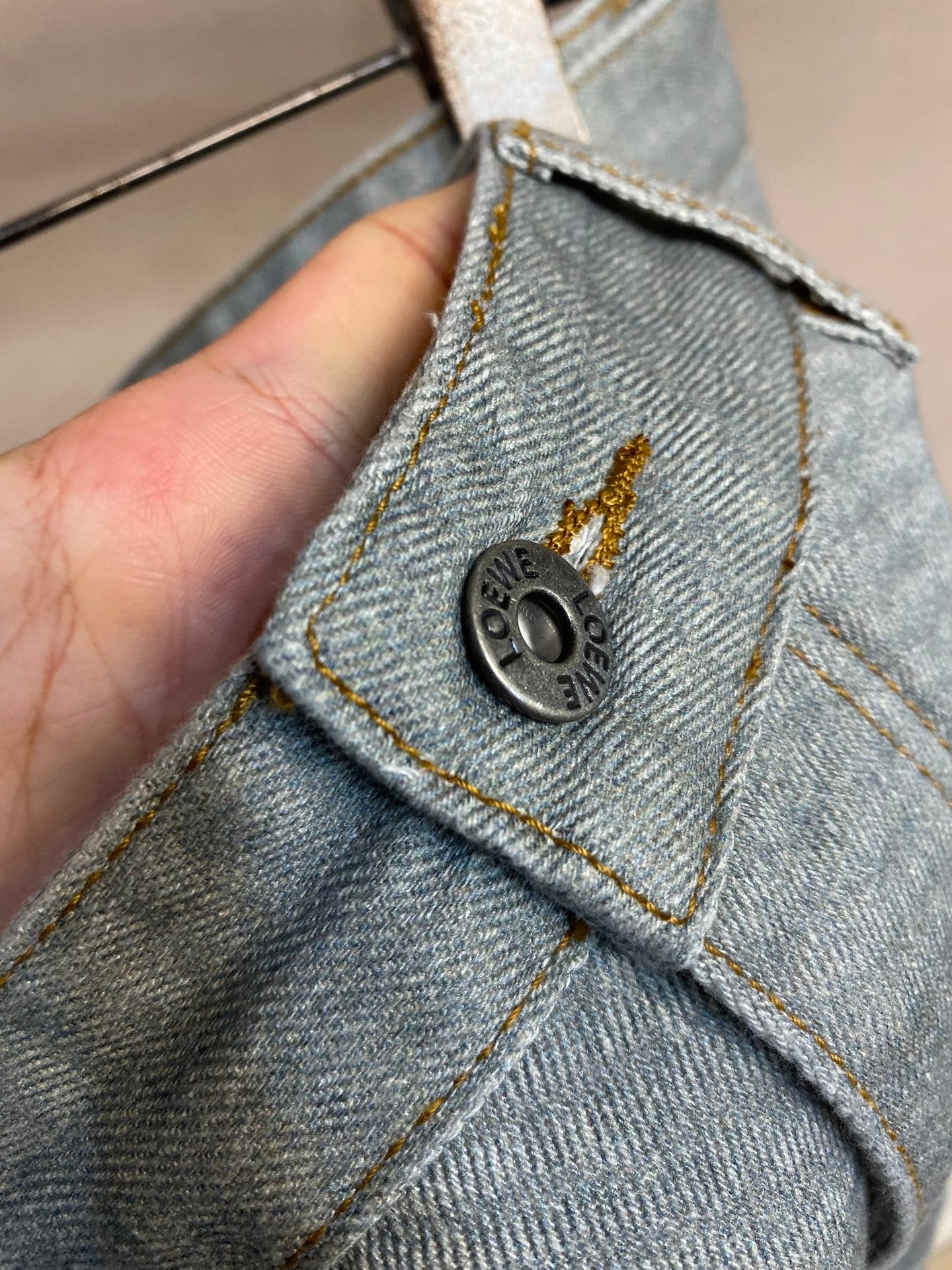 바틱 데님셋업 (Batik denim set-up)