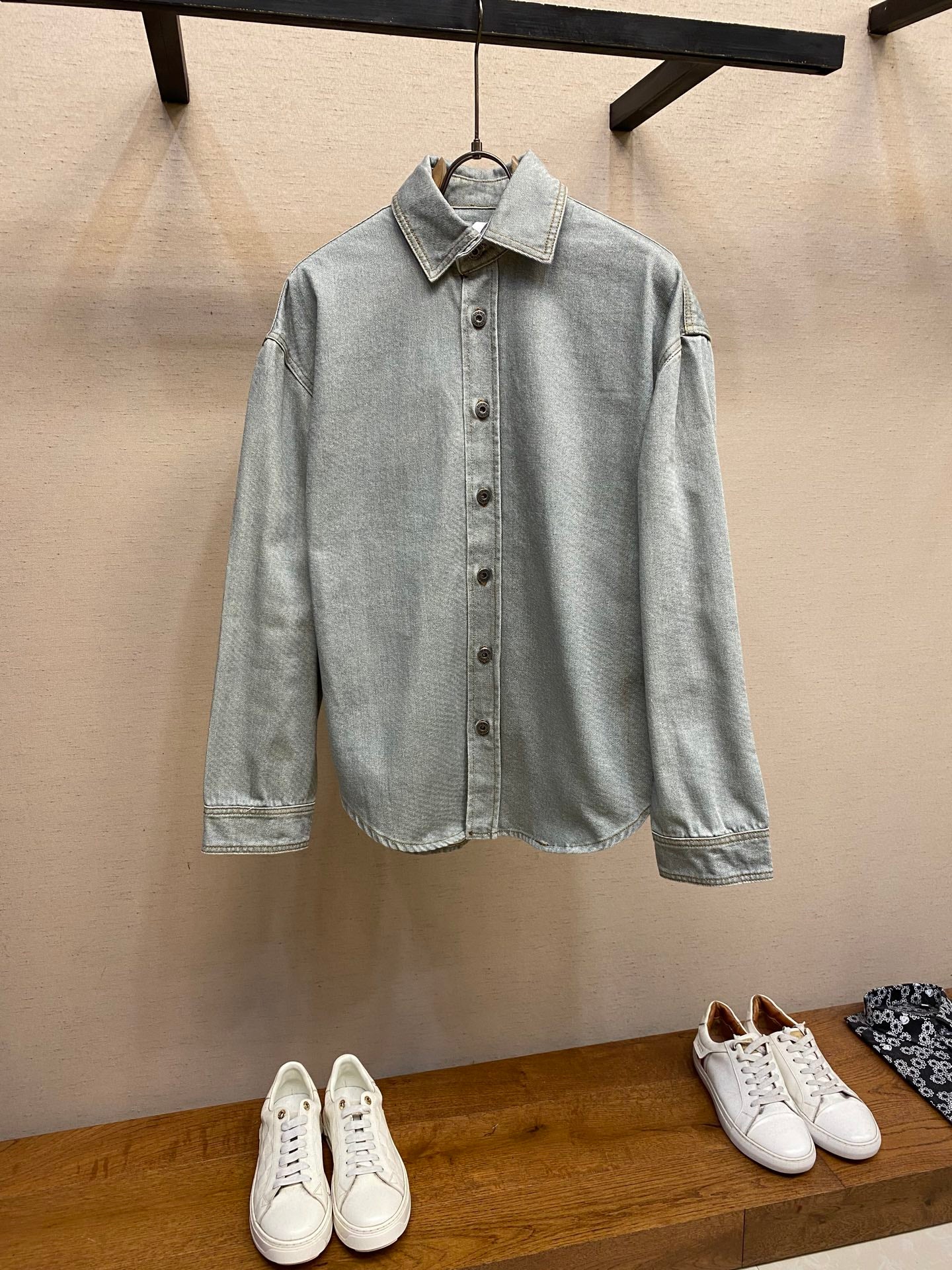바틱 데님셋업 (Batik denim set-up)