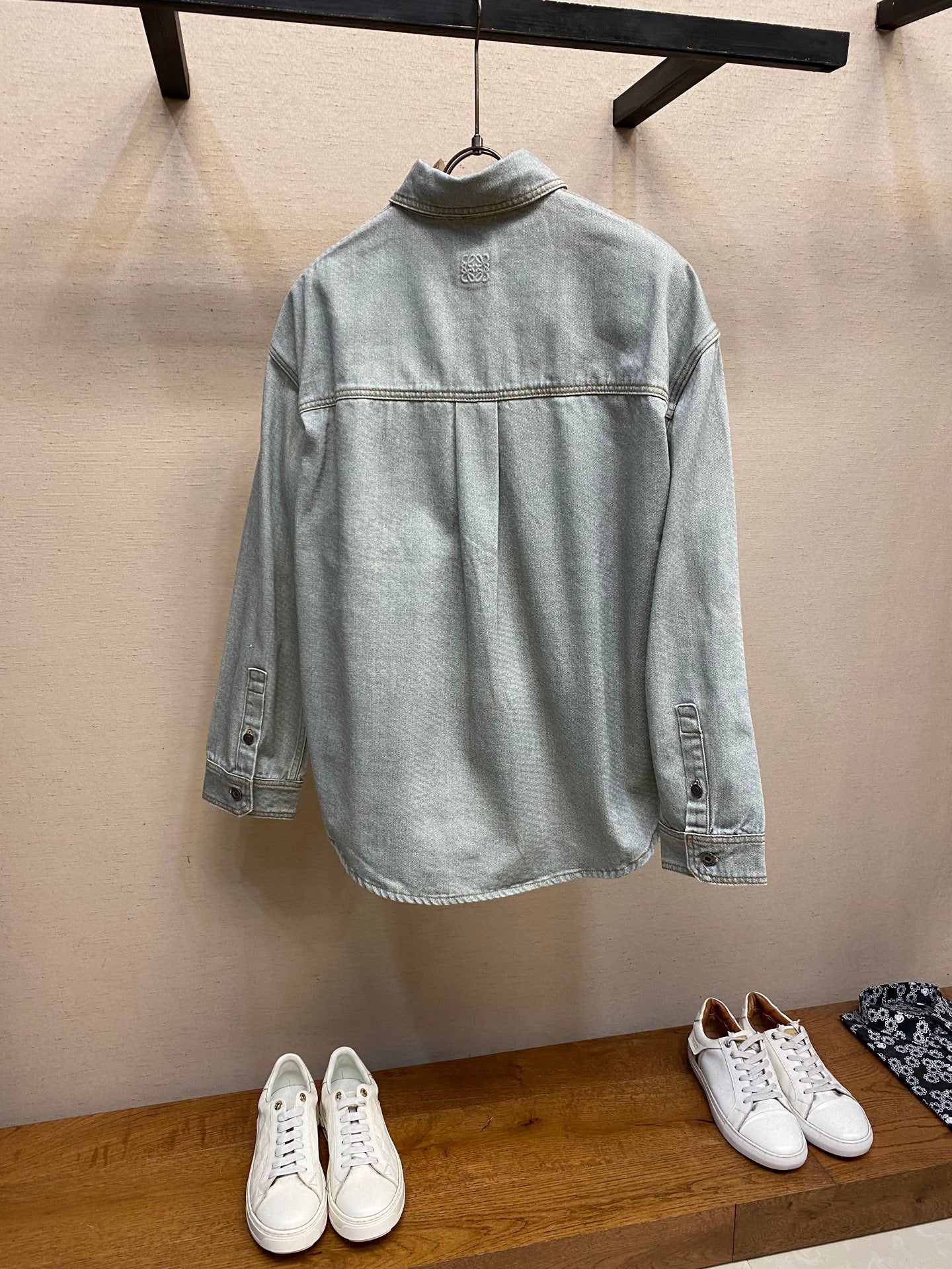 바틱 데님셋업 (Batik denim set-up)