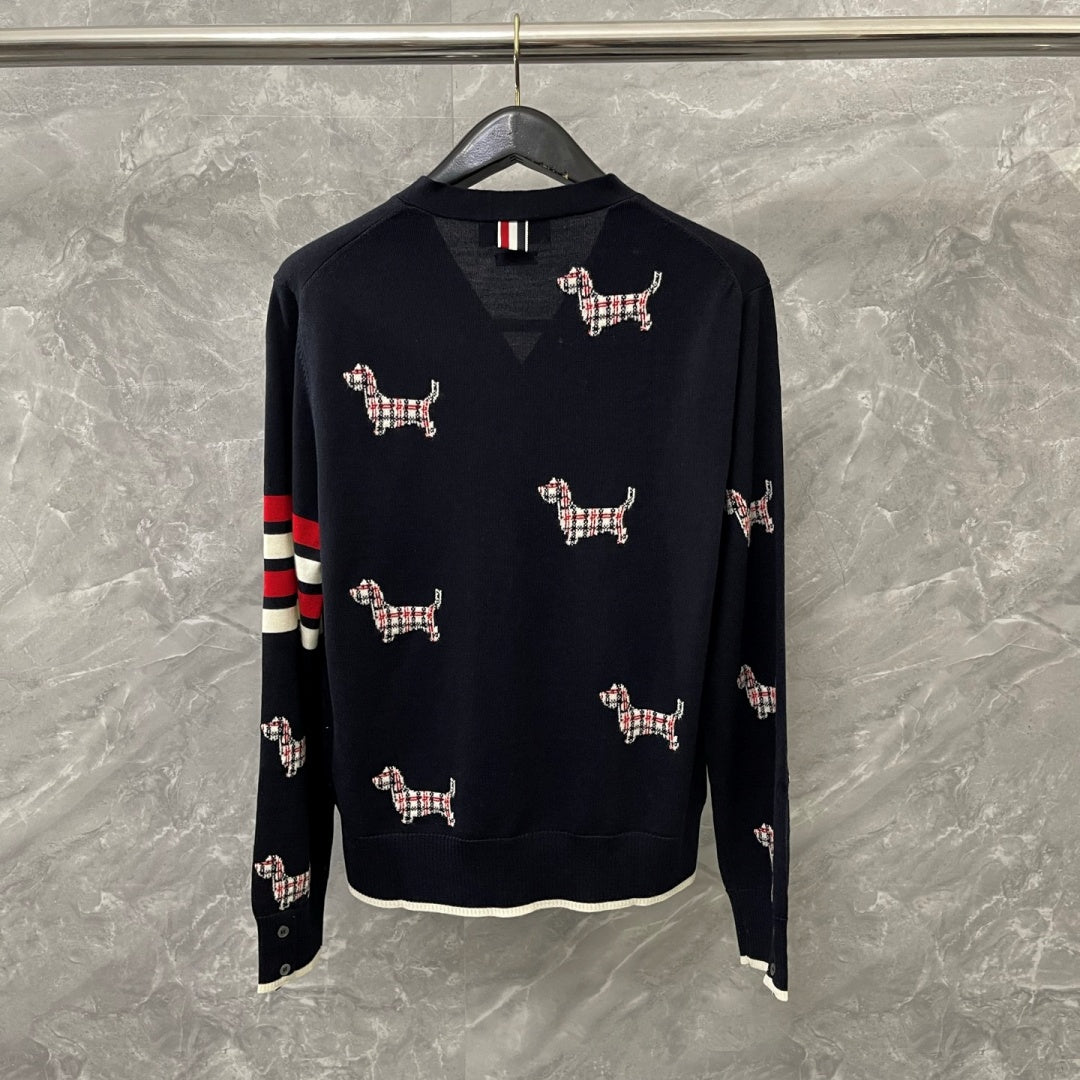 인타르시아 가디건 (Intarsia Cardigan)