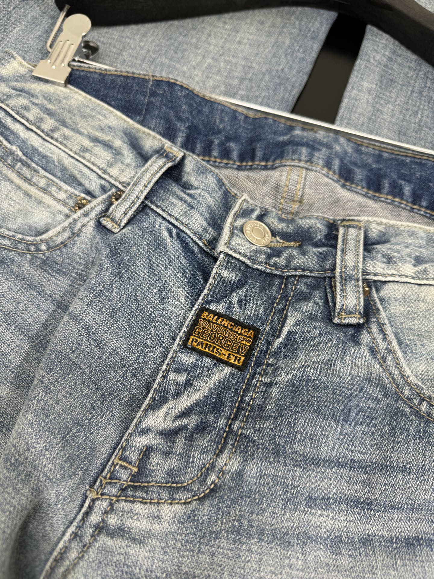 배기 데님팬츠 (baggy denim pants)