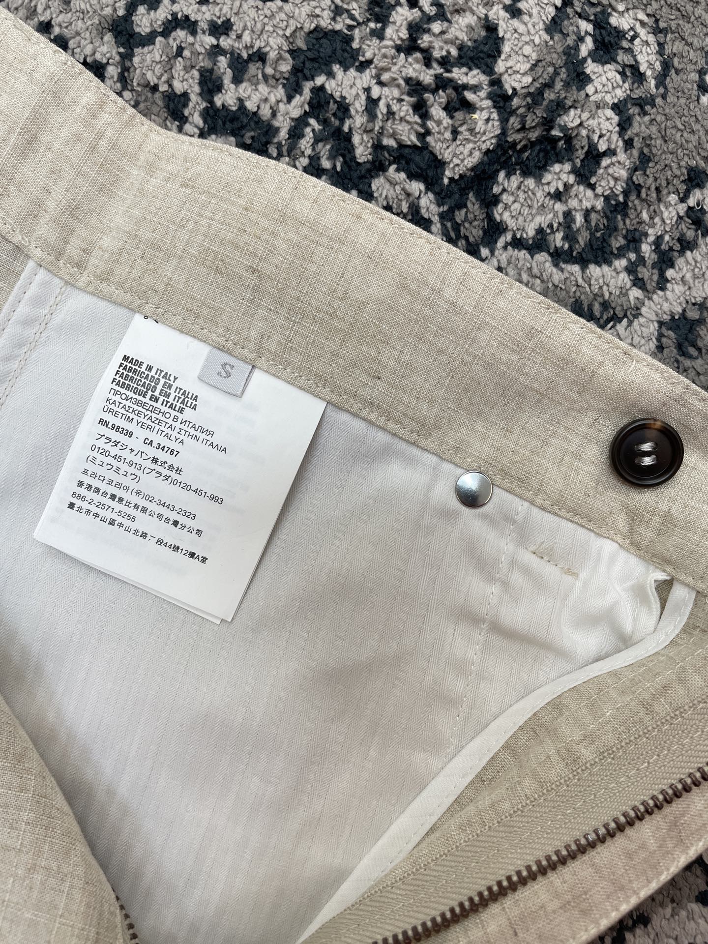린넨 포켓팬츠 (Linen pocket pants)