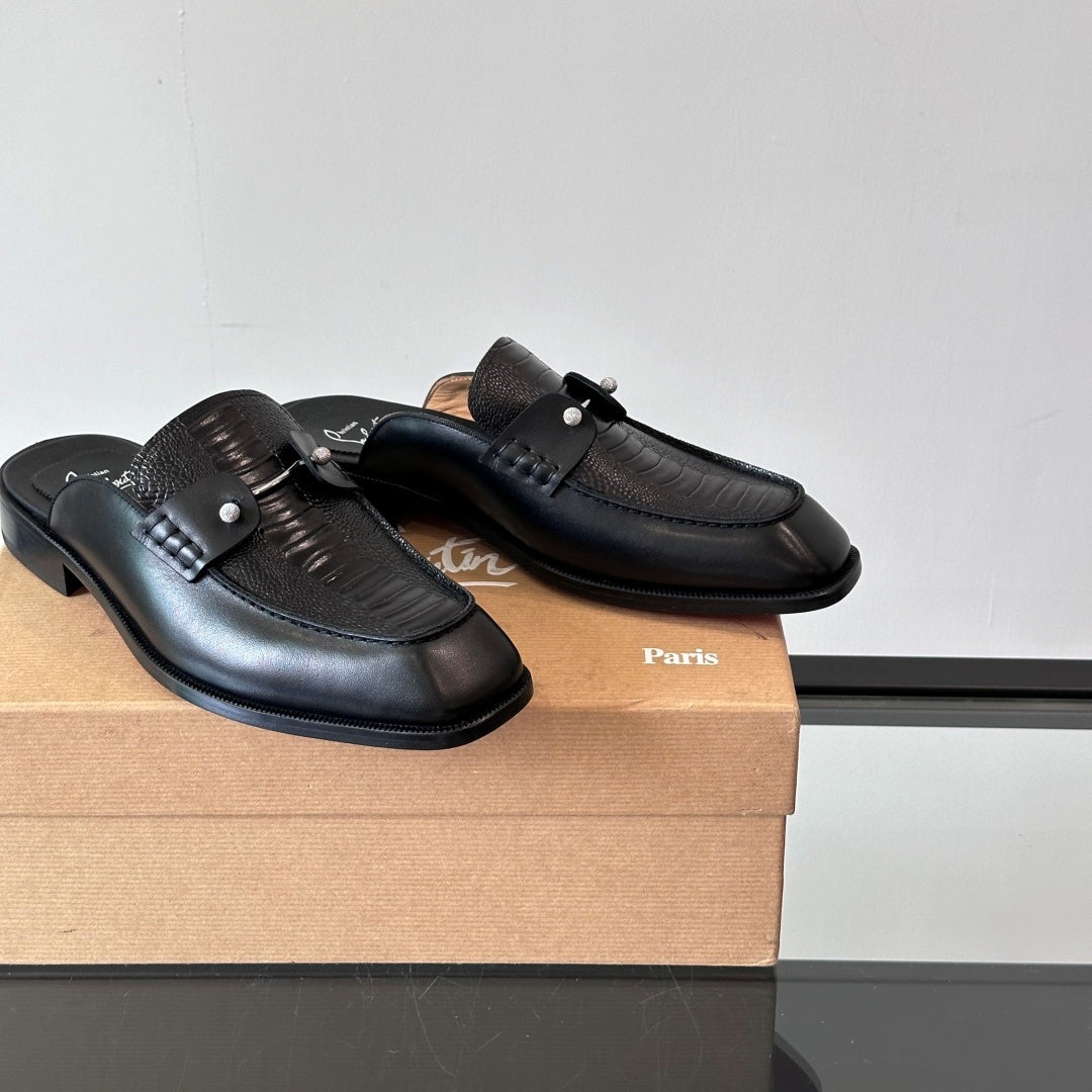 하프 슬립 샌들 (half slip sandals)