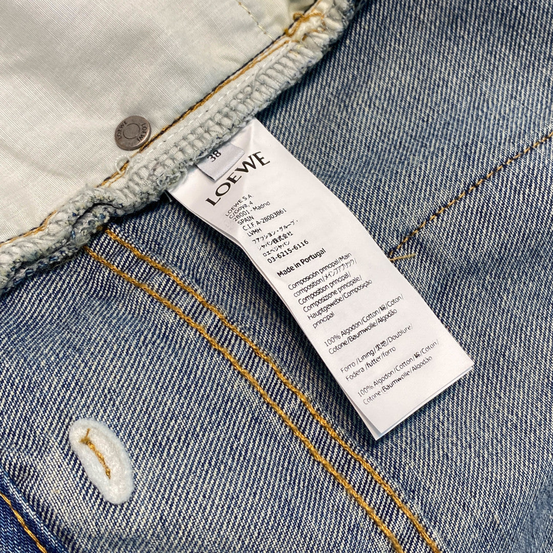 인디고 워싱 청바지 (Indigo washed jeans)