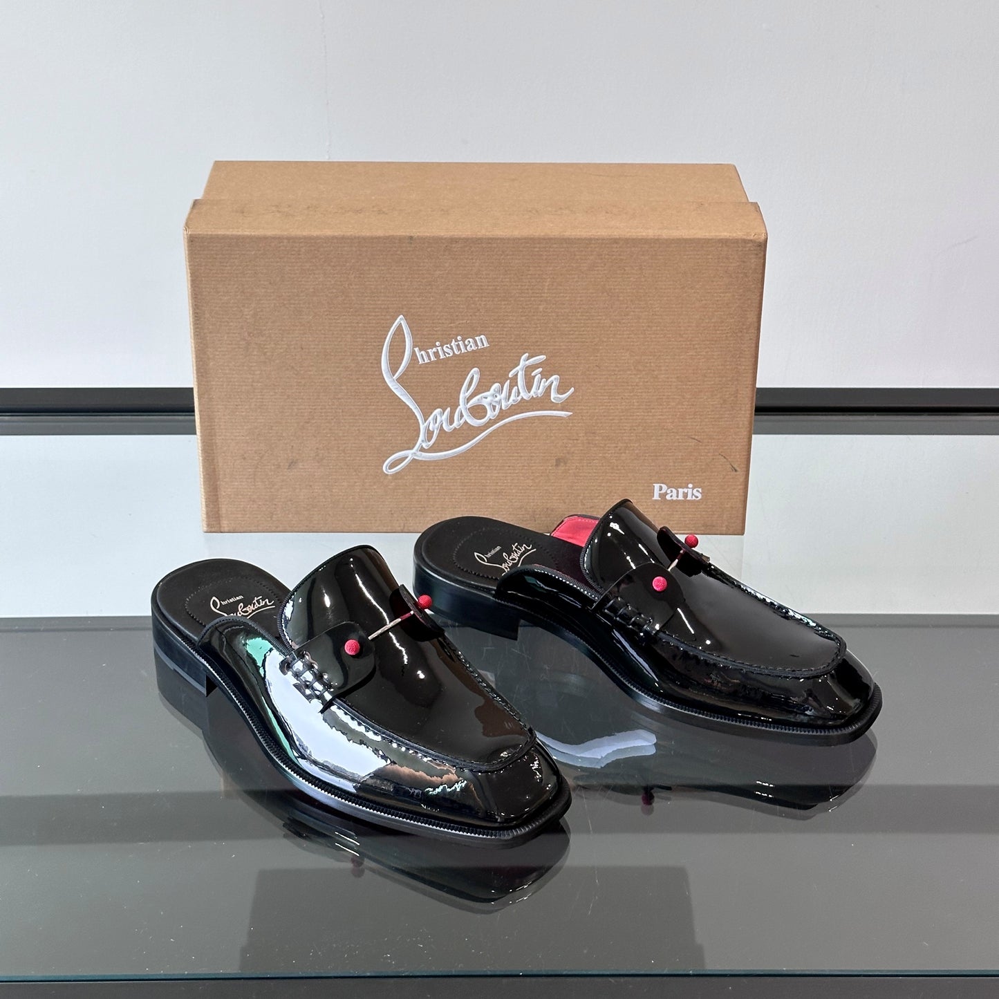 하프 슬립 샌들 (half slip sandals)