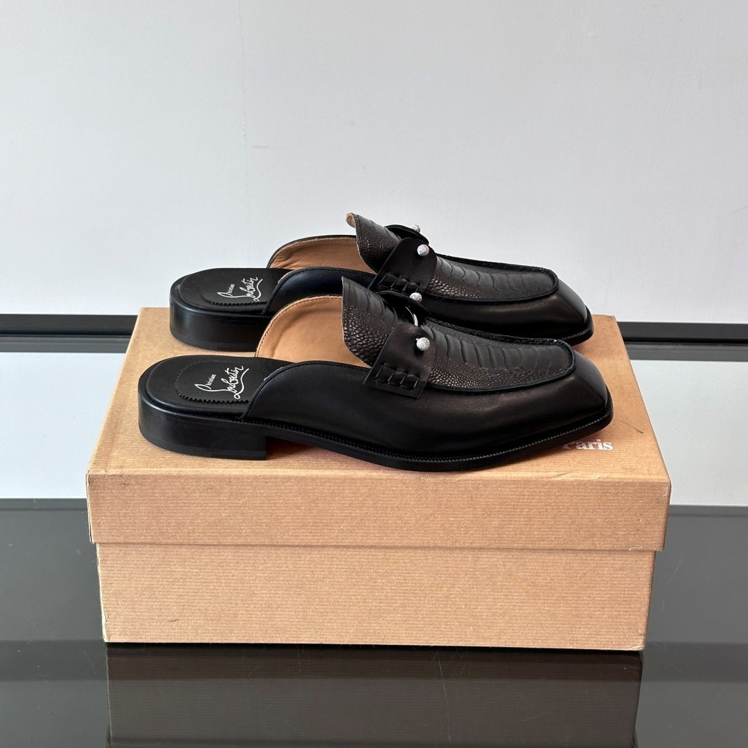 하프 슬립 샌들 (half slip sandals)