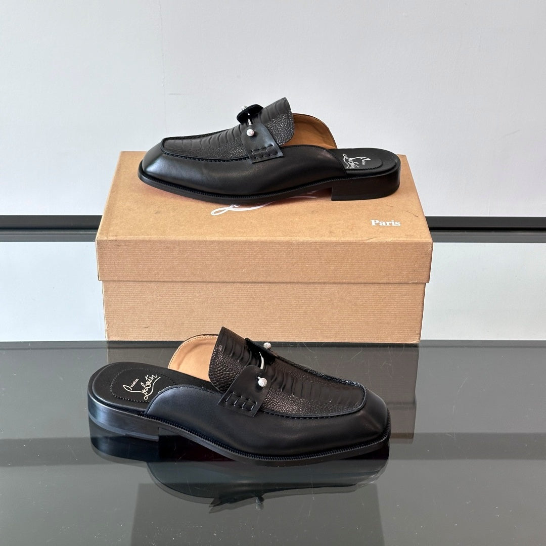 하프 슬립 샌들 (half slip sandals)