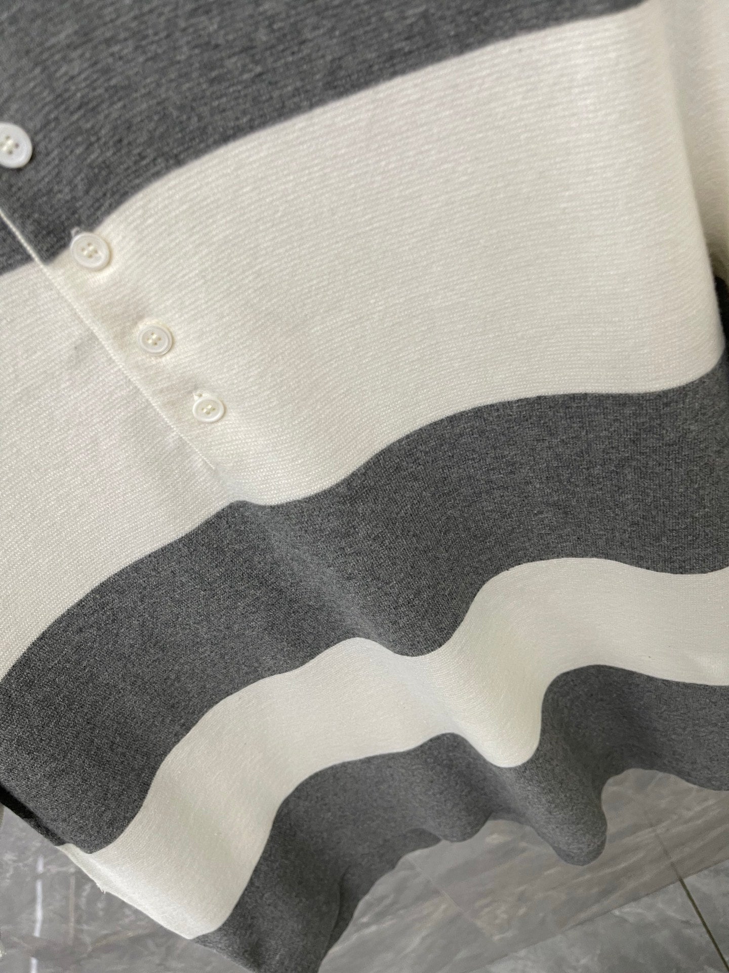 스트라이프 폴로 티셔츠 (striped polo t-shirt)