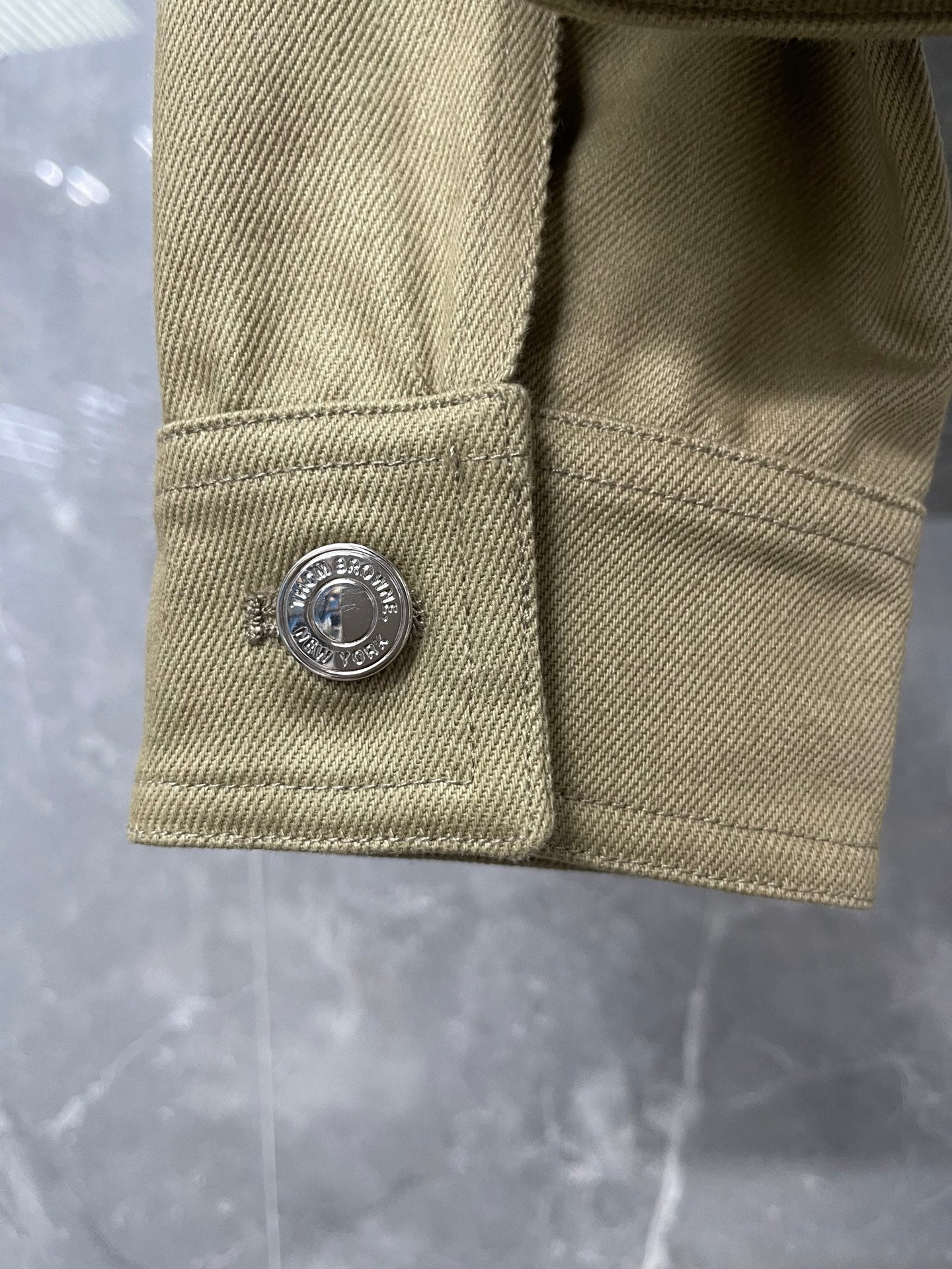 크롭 데님자켓 (cropped denim jacket)