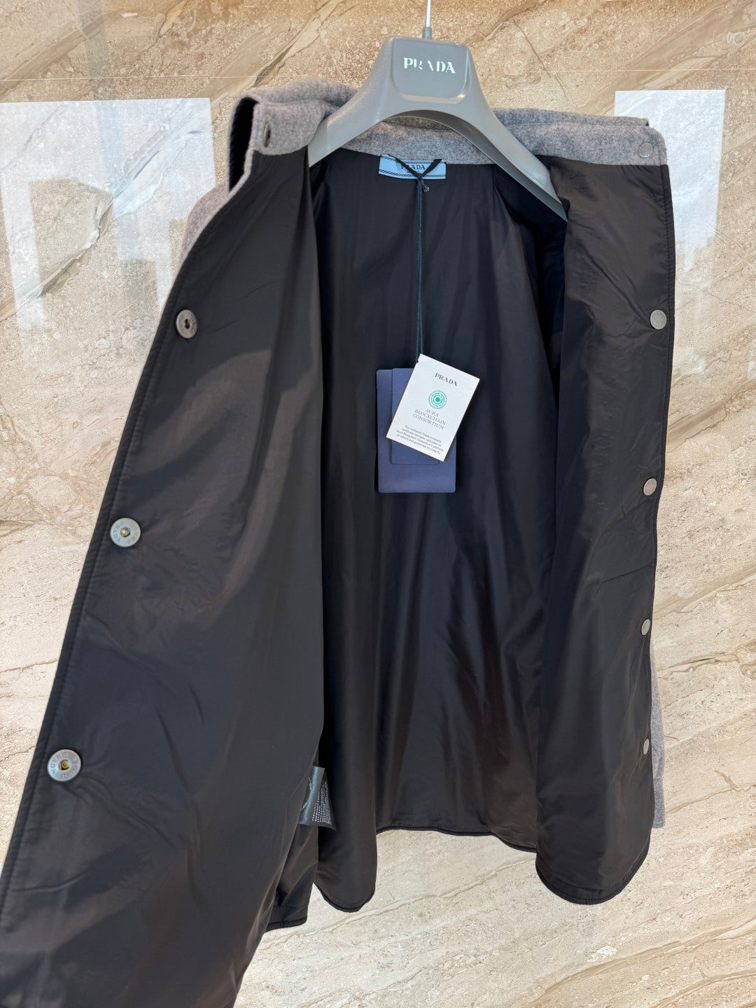 양모 오버셔츠자켓 (Wool overshirt jacket)