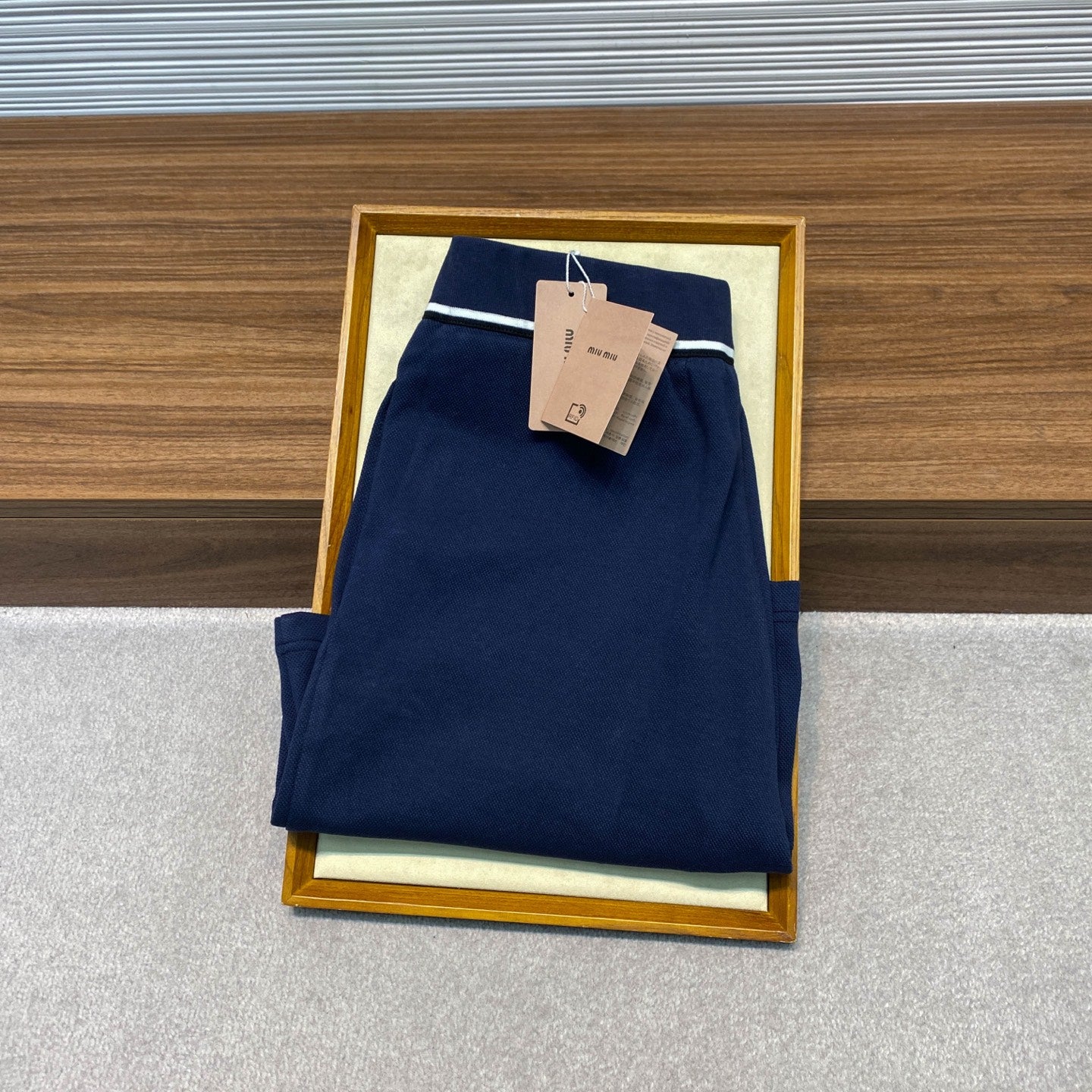 코튼 피케 반바지 (cotton pique shorts)