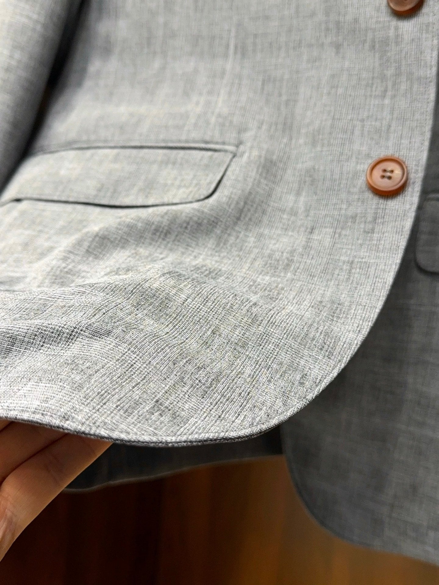 린넨 파이버자켓 (Linen fiber jacket)