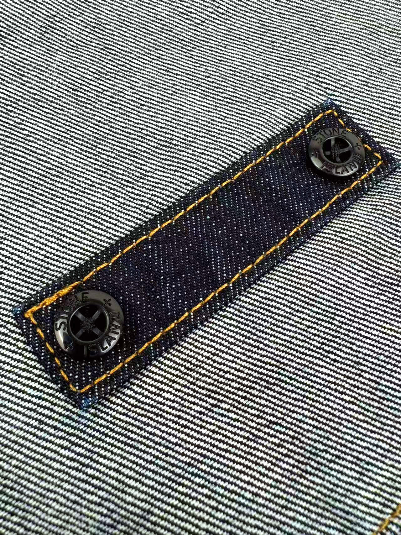 배지 데님 재킷 (badge denim jacket)