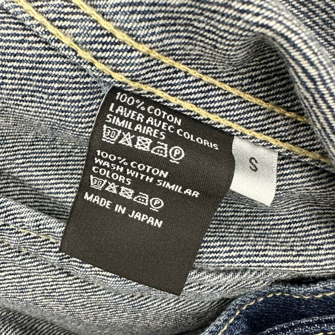 자수 데님자켓 (embroidered denim jacket)