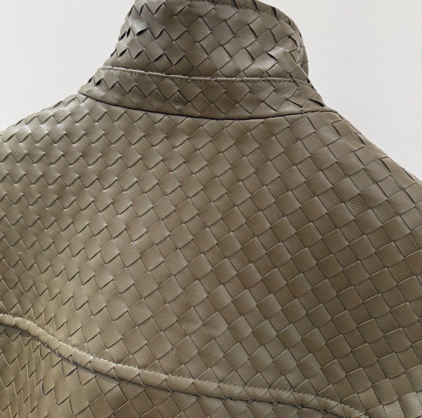 루즈 가죽자켓 (loose leather jacket)