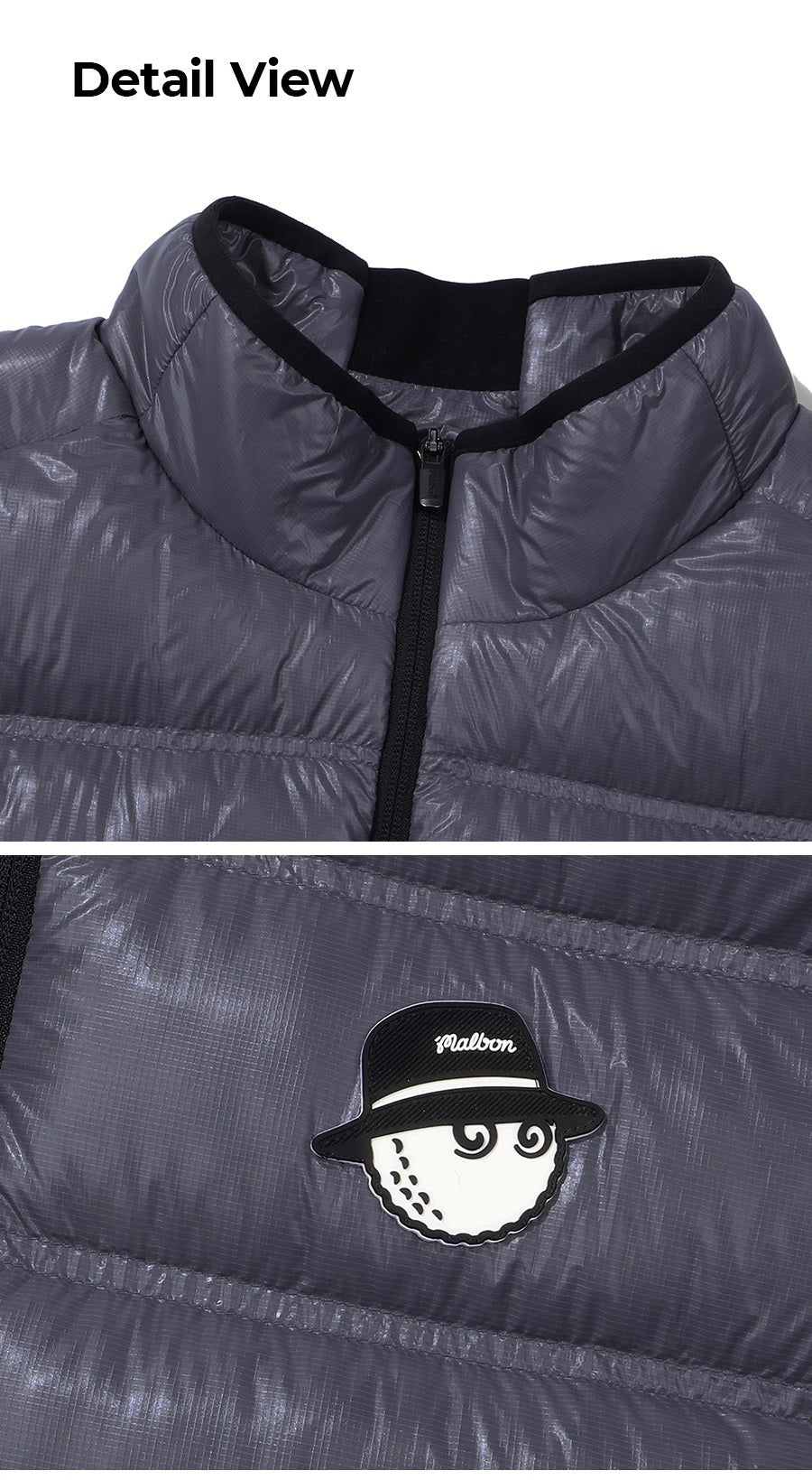 다운퀄팅조끼 (Down quilted vest)