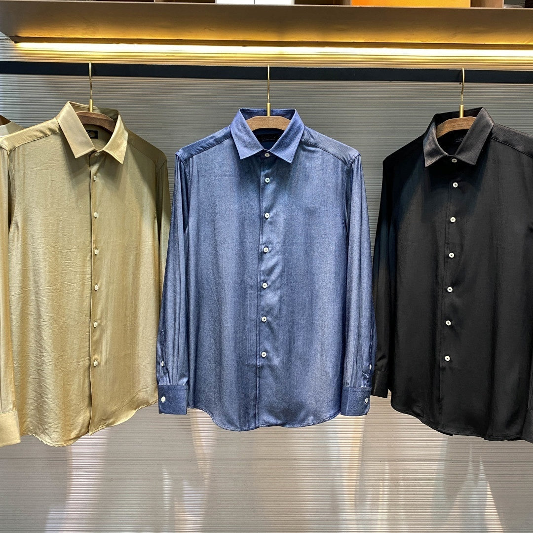 솔리드 비지니스 셔츠 (solid business shirt)