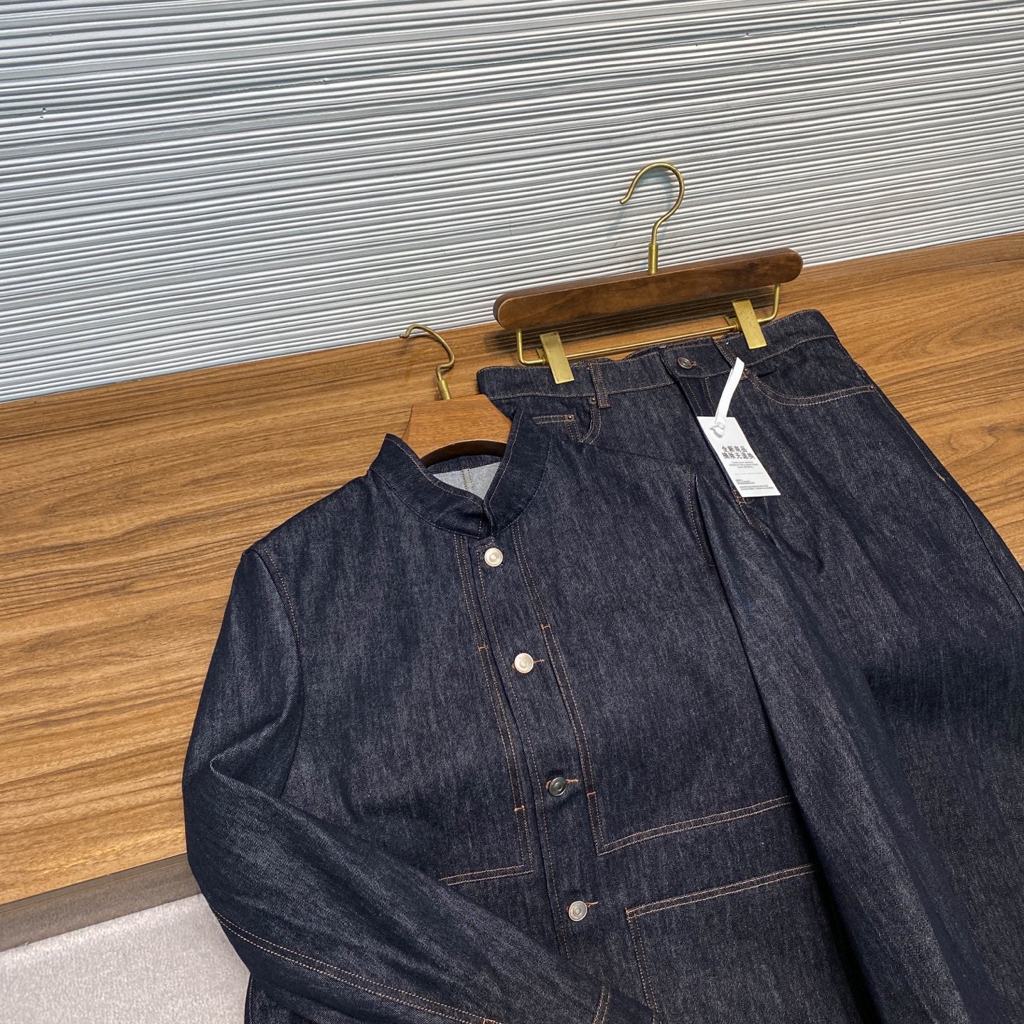 클래식 데님수트 (classic denim suit)