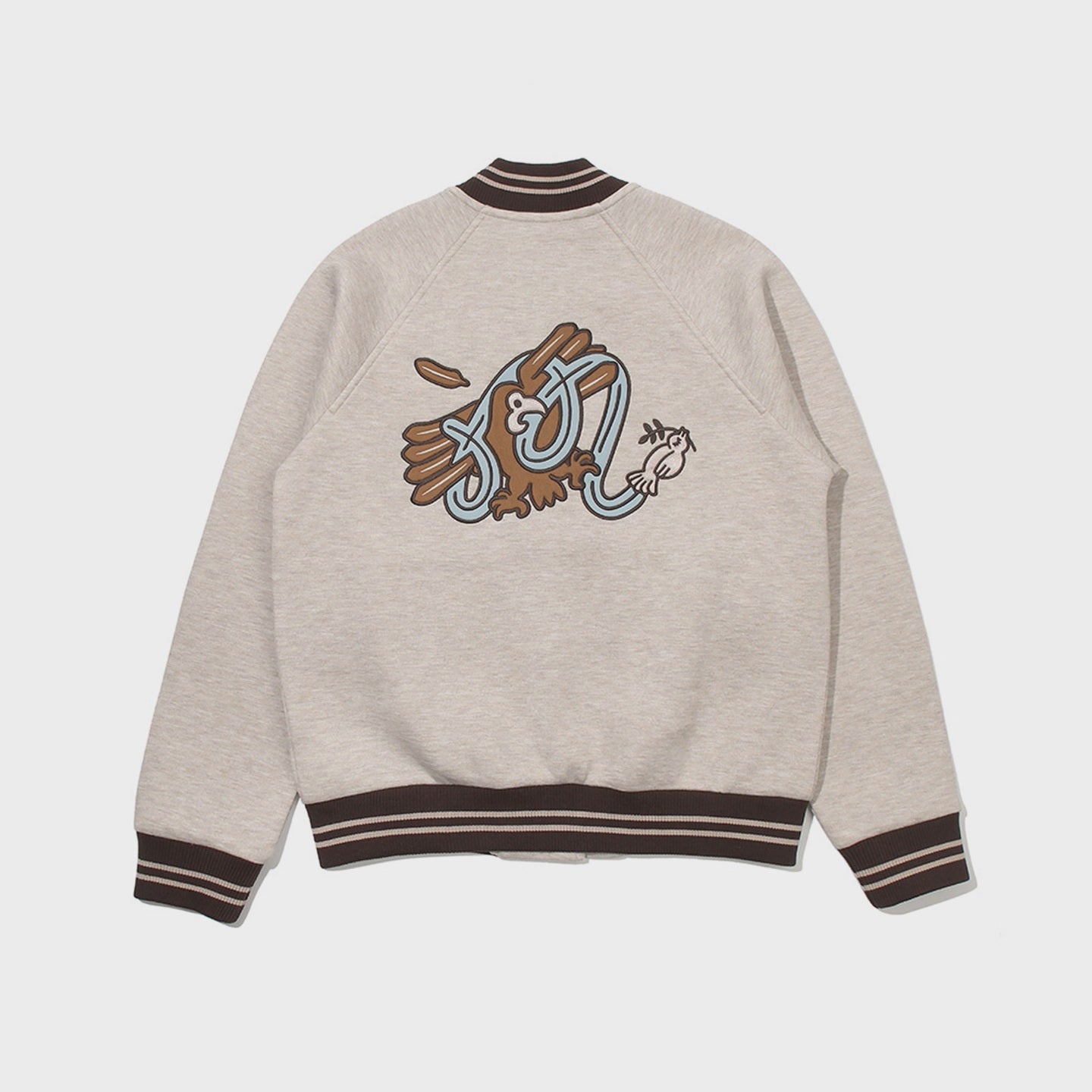 루즈야구점퍼 (Loose baseball jumper)