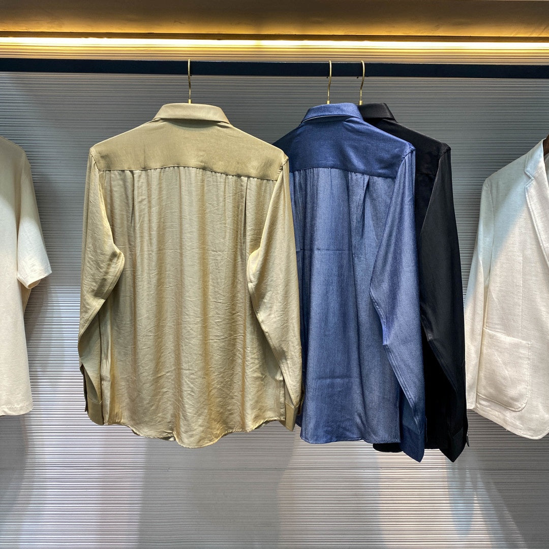 솔리드 비지니스 셔츠 (solid business shirt)