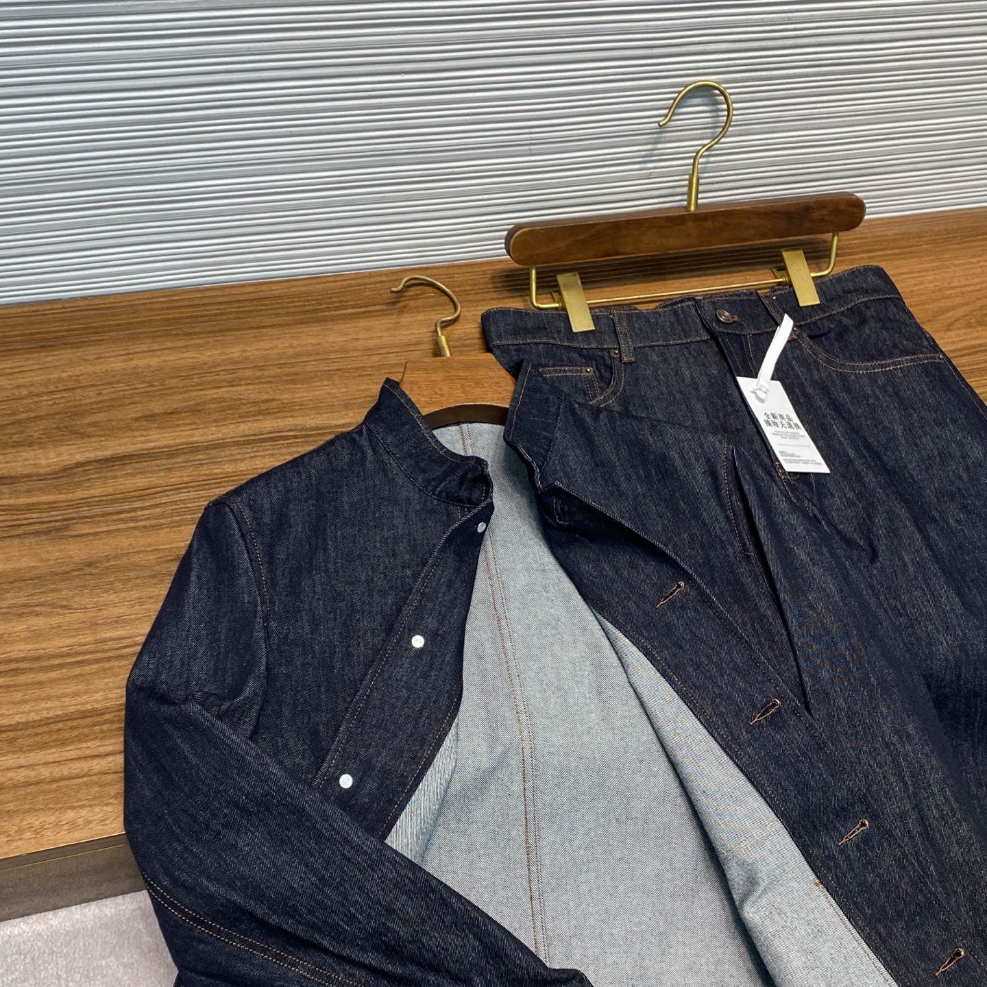 클래식 데님수트 (classic denim suit)