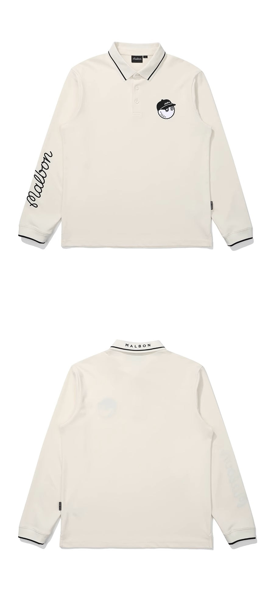 라펠긴팔티 (Lapel long-sleeved T-shirt)