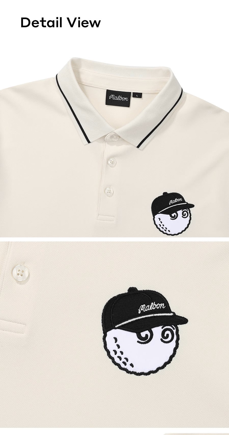 라펠긴팔티 (Lapel long-sleeved T-shirt)