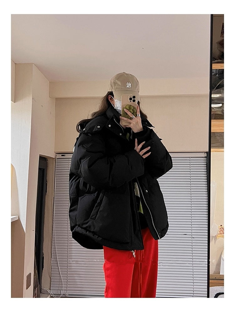 하트패치패딩(남여공용)