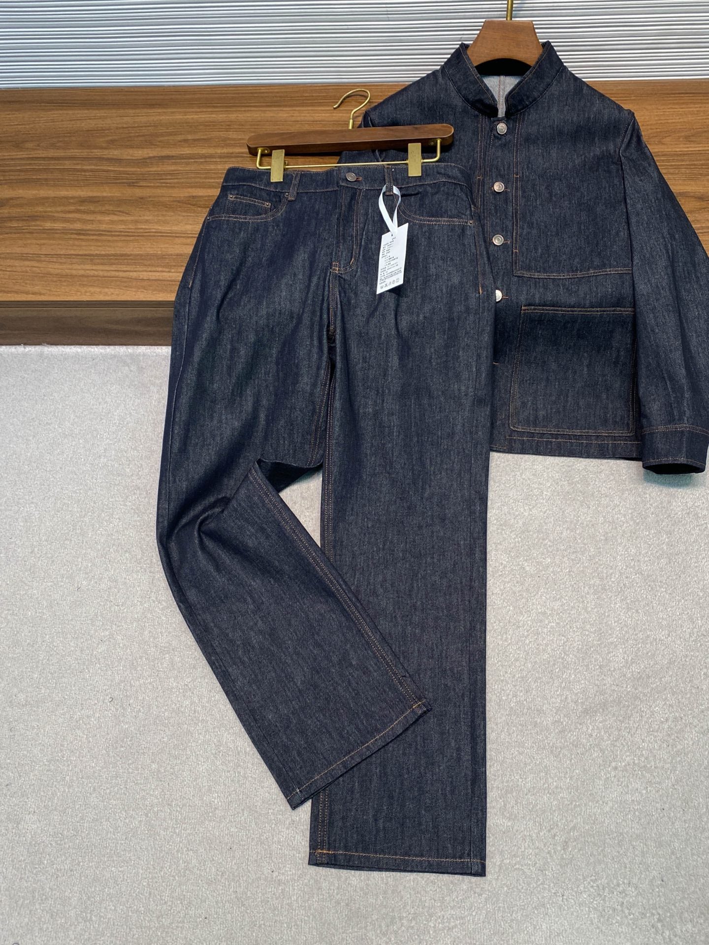 클래식 데님수트 (classic denim suit)