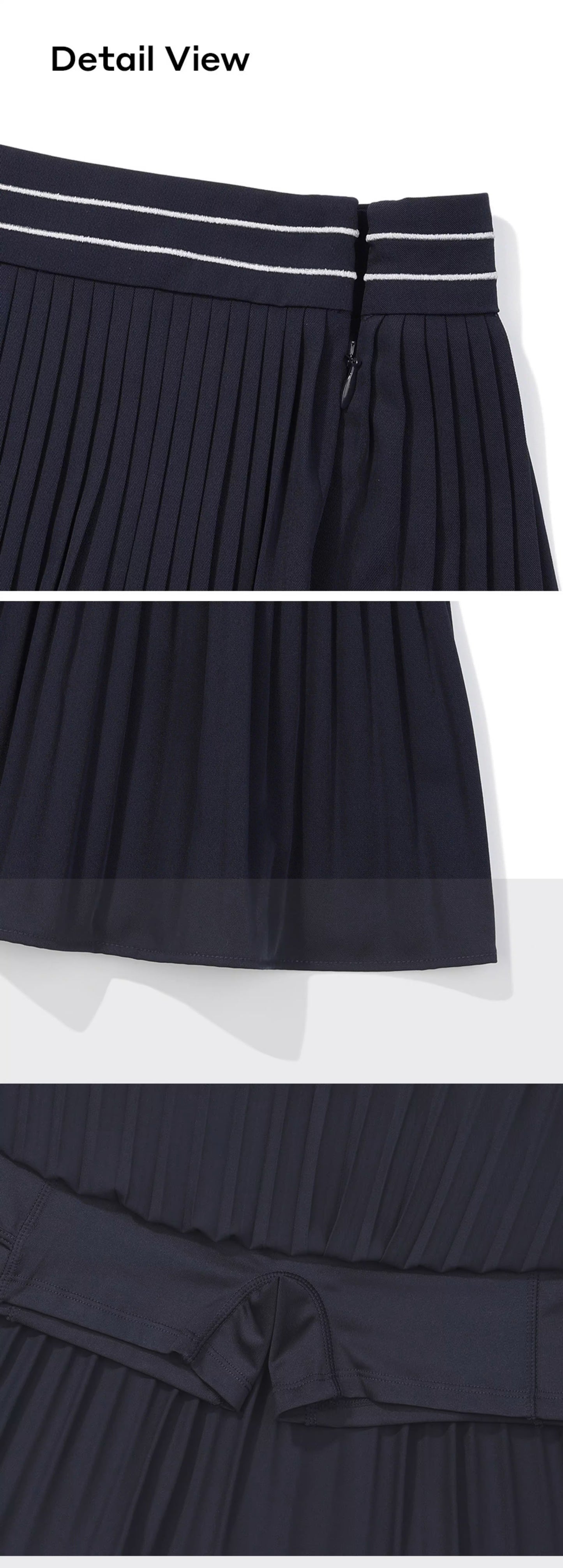 라이트니트플리츠스커트 (Light knit pleated skirt)