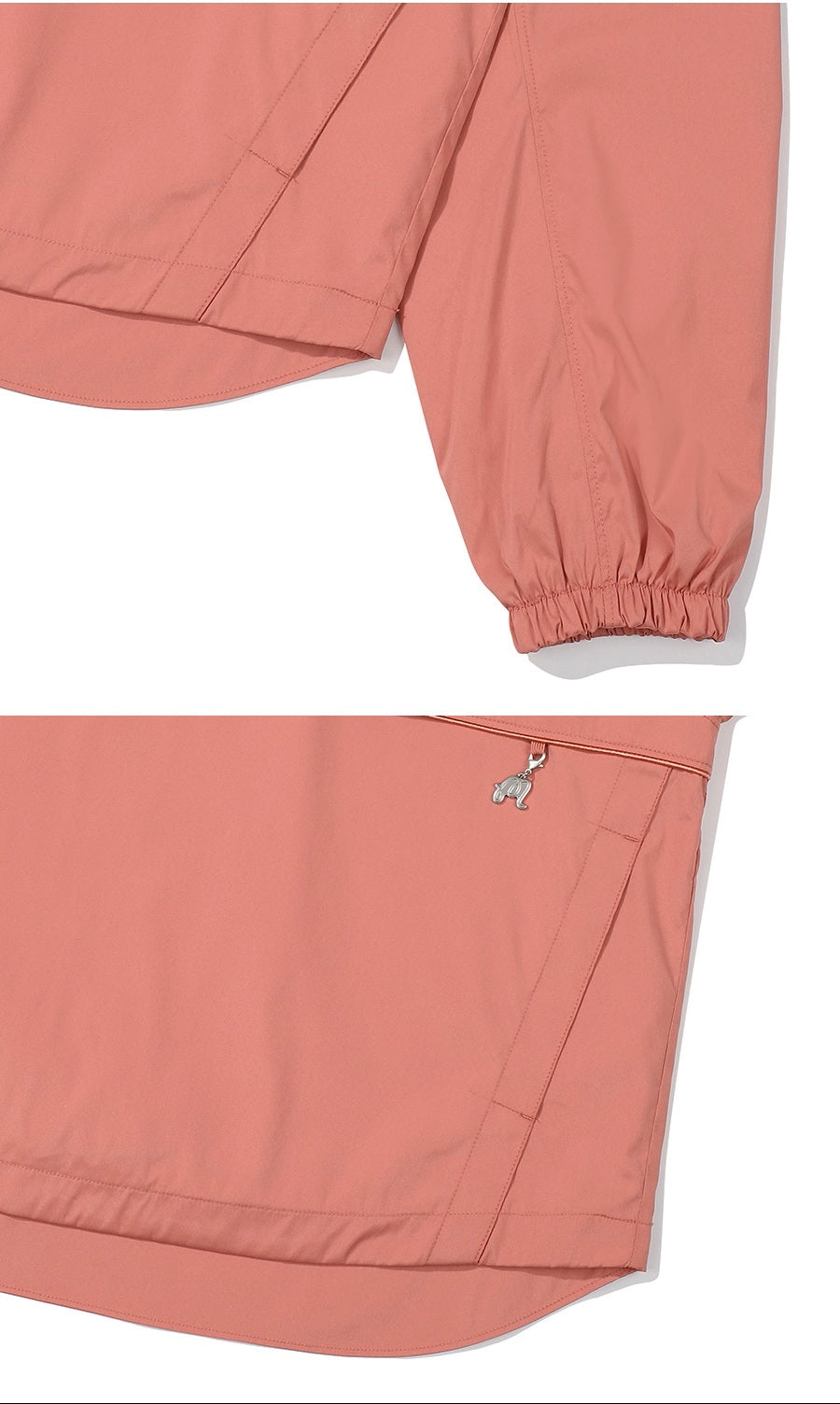 하프지퍼아노락 (Half-zip anorak)