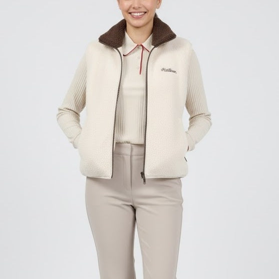 캐시다운패딩조끼 (Cashmere down padded vest)