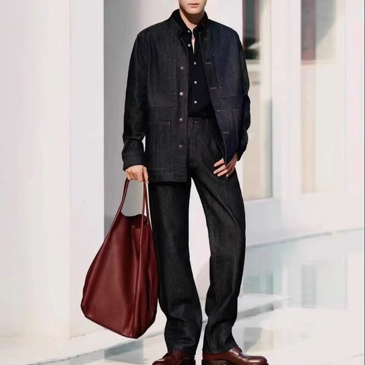 클래식 데님수트 (classic denim suit)