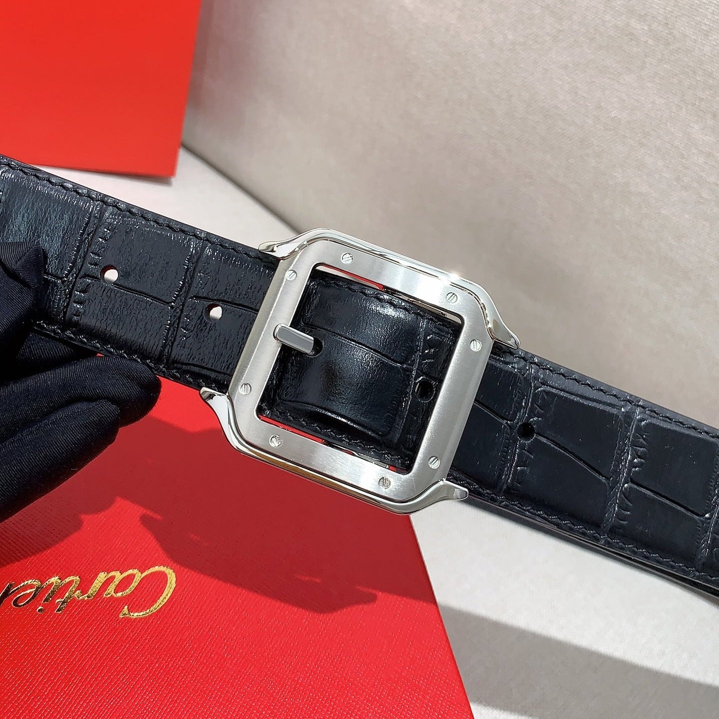 핀 버클 벨트 (pin buckle belt)