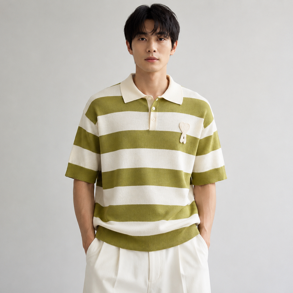 컬러 블록 티셔츠 (Color-block T-shirt)