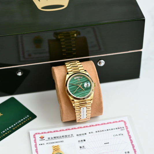 마칼라이트 금통 (Malachite)