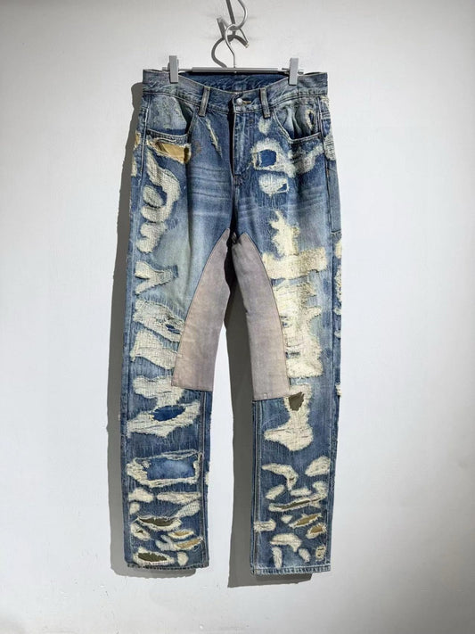 카운터 데님팬츠 (counter denim pants)