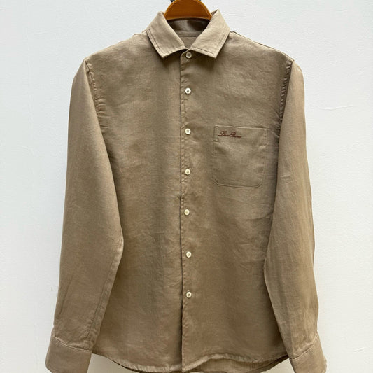 포켓 자수셔츠 (pocket embroidered shirt)