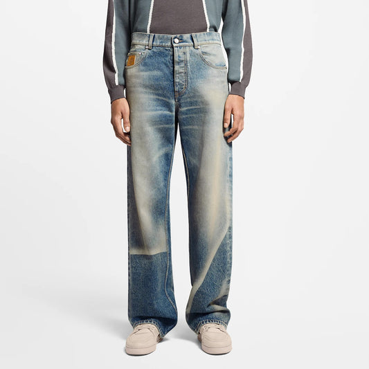누벅 청바지 (nubuck jeans)