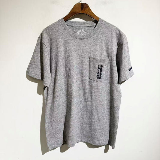 헤더 그레이 티셔츠 (heather gray t-shirt)
