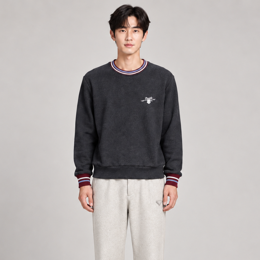 컬러블록 스웨트셔츠 (Color-block sweatshirt)
